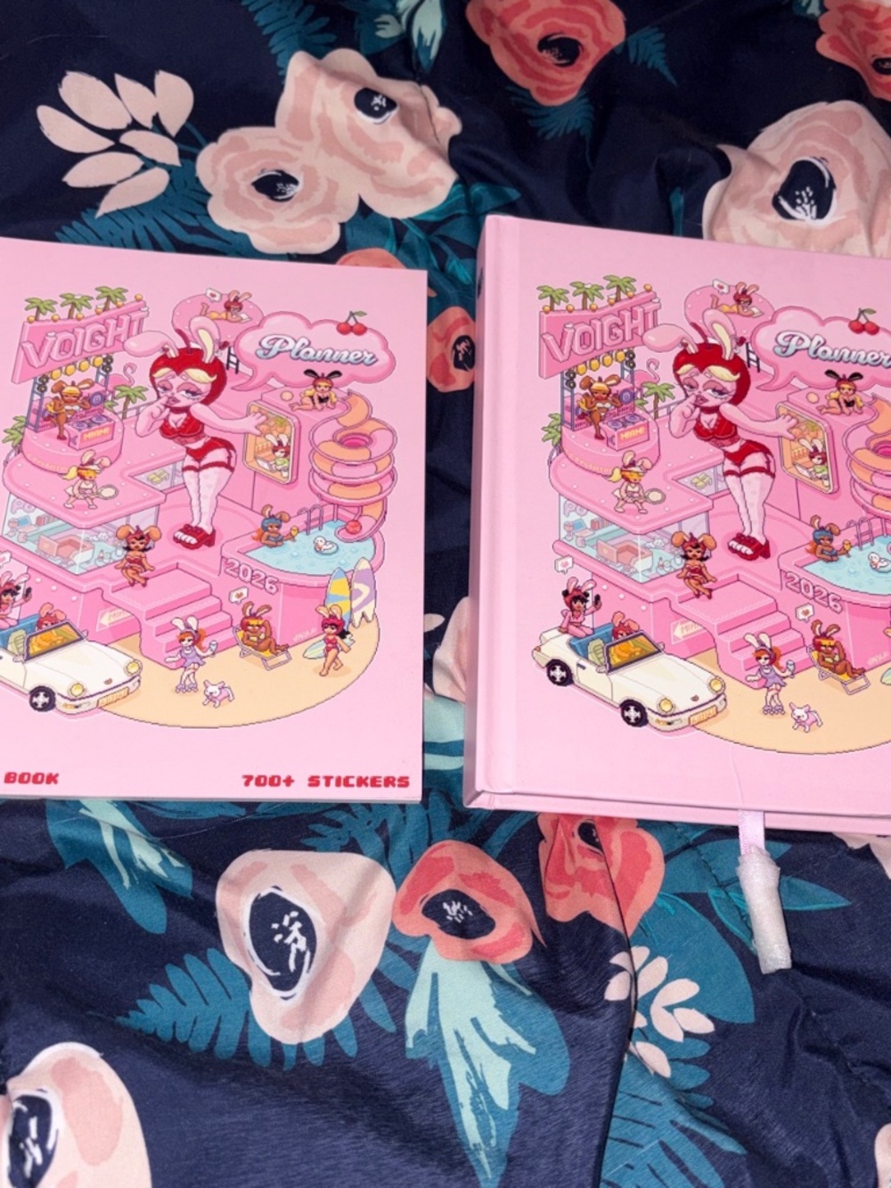 Voight planner and sticker book